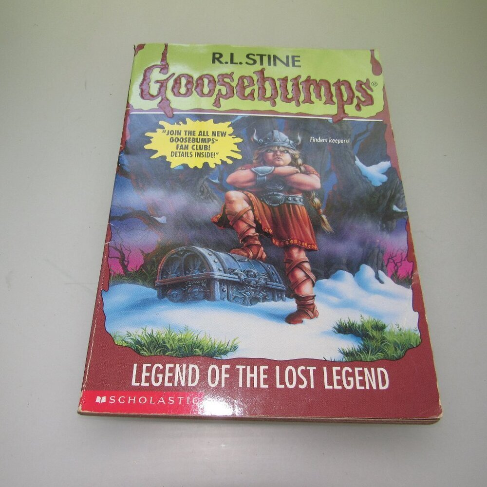 Goosebumps #47 – Legend of the Lost Legend by R.L. Stine – Vintage 1996 Book